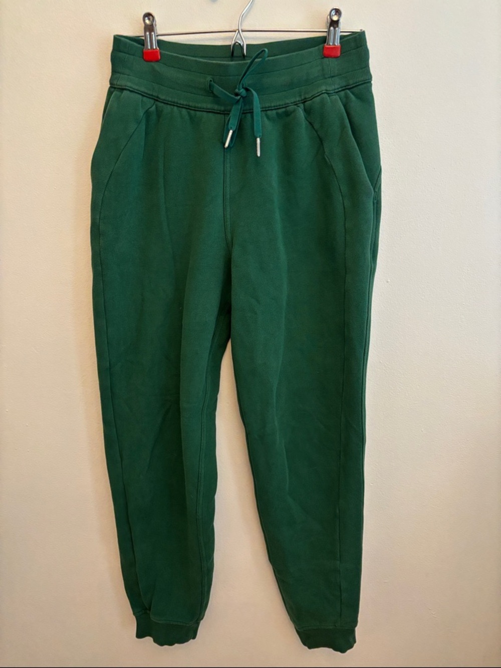 Lululemon Scuba high-rise jogger Everglades Green size 4